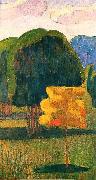 Emile Bernard The yellow tree oil on canvas
